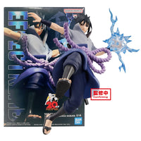 Naruto Shippuden Anime Figures, UZUMAKI NARUTO, Sasuke Uchiha Battle Pose Rasengan Chidori PVC 15 CM