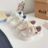 Hiding Neko Pastel Platform Sneakers CLOUDANIMESTUDIO