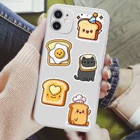 Kawaii Toast Sticker Pack