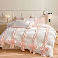 Kawaii Bowtiful Bedding Set CLOUDANIMESTUDIO