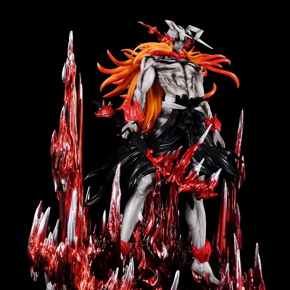 Kurosaki Ichigo and Ulquiorra Cifer Anime Figures, Bleach Espada Vasto Lorde Hallow Figurines