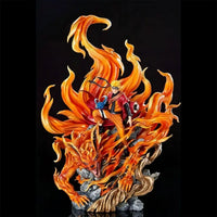 Uzumaki Naruto Anime Action Figure, Naruto Nine Tails Kyuubi Kurama PVC Figurines Statue 43 CM