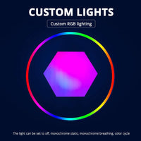RGB Bluetooth LED Hexagon Lights CLOUDANIMESTUDIO