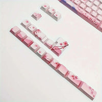 Cherry Blossom Keyboard Keycaps CLOUDANIMESTUDIO