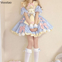 Sweet Lolita Bunny Party Dress CLOUDANIMESTUDIO