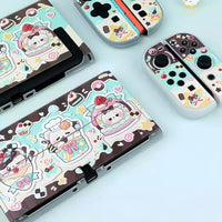 Kawaii Bears Bakery Switch Case OLED/NS2