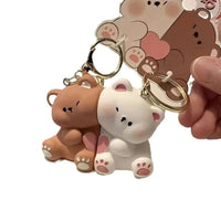 Bestie Bears Magnetic Keychains CLOUDANIMESTUDIO