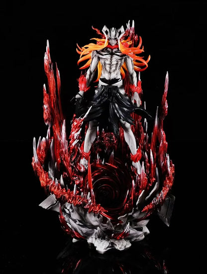 Kurosaki Ichigo and Ulquiorra Cifer Anime Figures, Bleach Espada Vasto Lorde Hallow Figurines