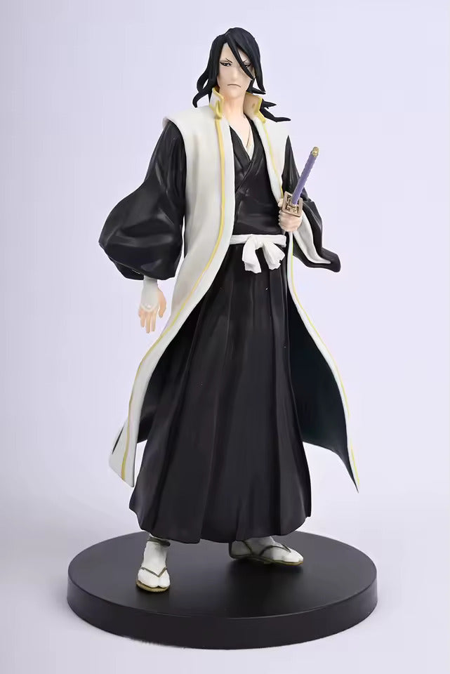 Kuchiki Byakuya Anime Figure, Bleach Gotei 13 Sixth Division Captain Action Figurines 17 CM