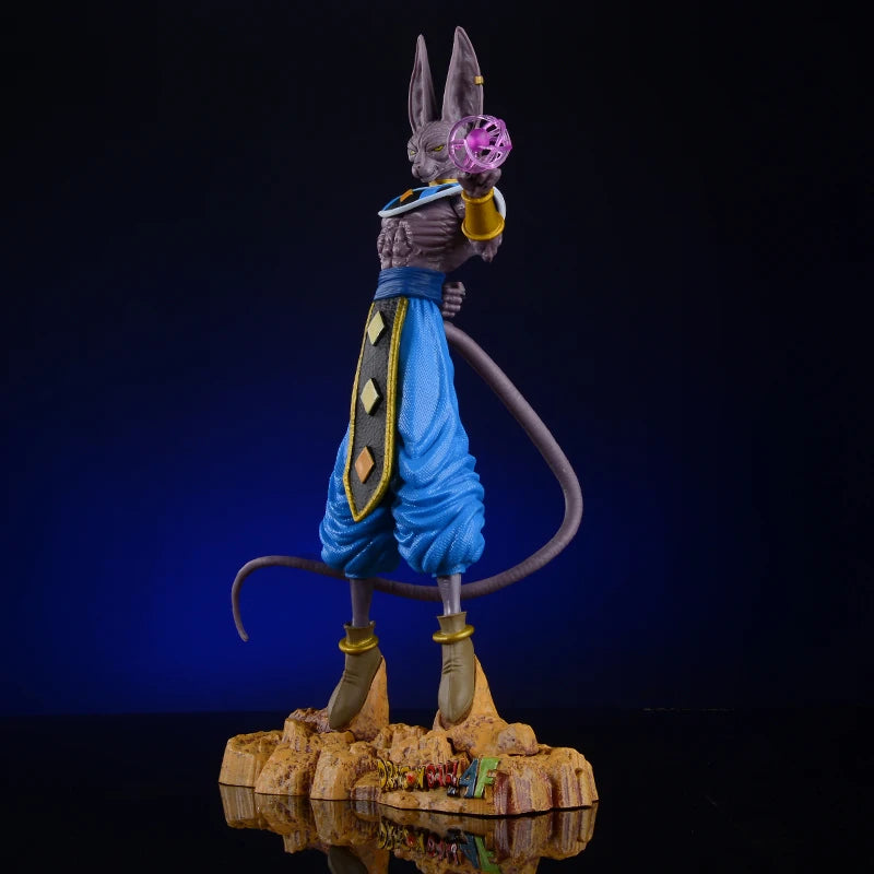 Beerus Anime Figure, Dragon Ball Super God of Destruction Action Figurines Statue 30 CM