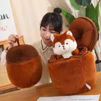 Surprise Squirrel Acorn Plushies CLOUDANIMESTUDIO