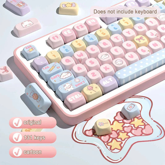 Candy Bear Keyboard Keycaps Set CLOUDANIMESTUDIO