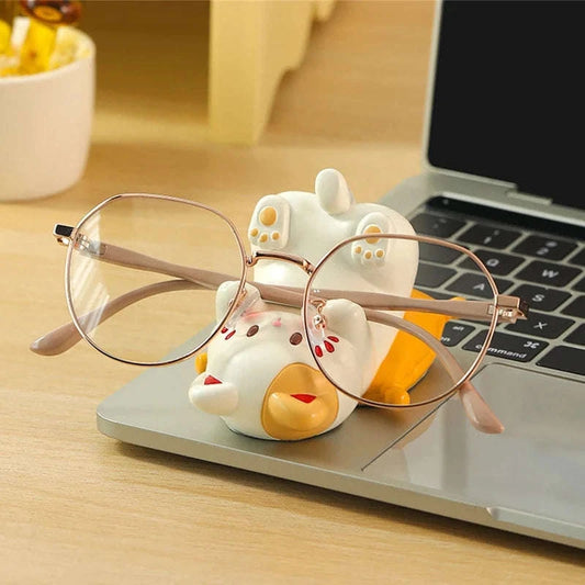 Kawaii Cat Desktop Glasses Stand CLOUDANIMESTUDIO