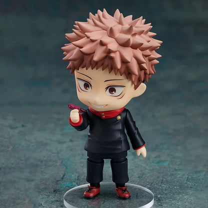 Cute Jujutsu Kaisen Ryomen Sukuna and Itadori Yuji Figurines, Chibi Kawaii Anime Action Figures Model Collector Toys 10cm