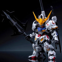 MGSD Barbatos Anime Gundam Model Kit – SD Assembly Figure w/ Weapon & Display Stand