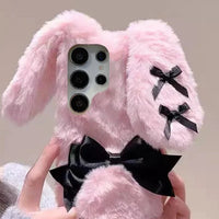 Kawaii Plush Bunny Samsung Phone Case