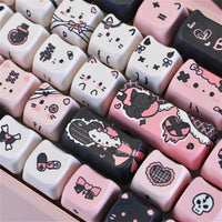 Kawaii Creepy Cuties Keyboard Keycaps