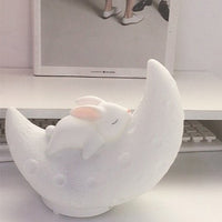 Moon Bunny Night Light Speaker