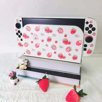 Kawaii Berries and Bunny Switch 2 Case CLOUDANIMESTUDIO