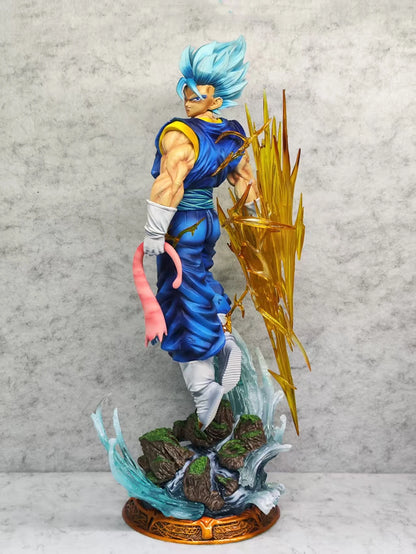 Super Saiyan Blue Vegito LED Anime Figure, Dragon Ball Z Anime Figures 3 or 4 heads PVC Statue