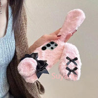 Kawaii Plush Bunny Samsung Phone Case