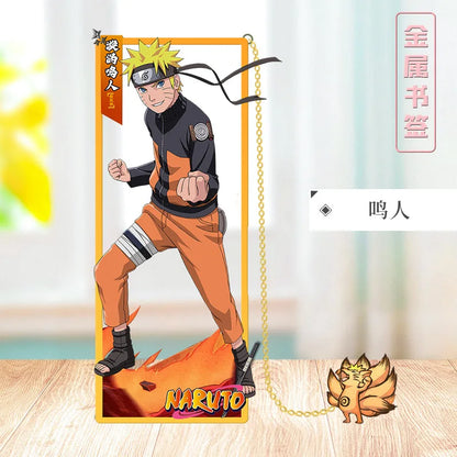 Naruto Metal Bookmark - The Perfect Gift for Anime Fans and Book Lovers - CloudAnimeStudio