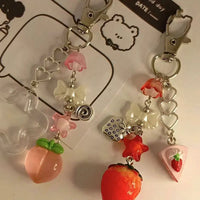 Kawaii Cute Fruits Keychains