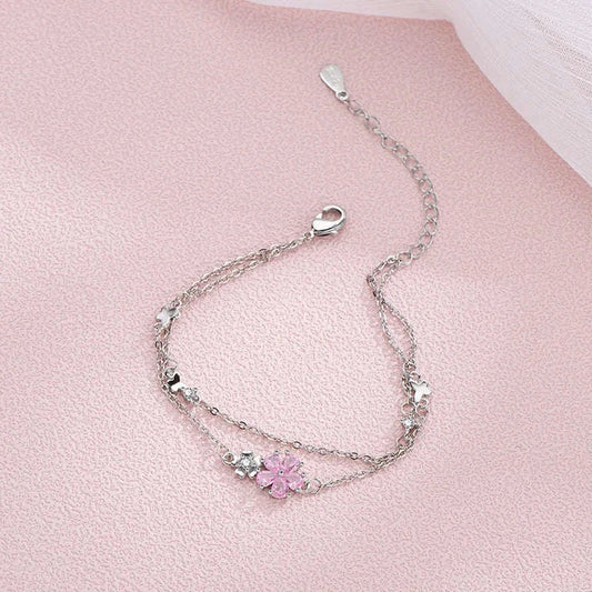 Sakura Cherry Blossom Bracelet CLOUDANIMESTUDIO