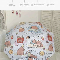 Kawaii Capybara Umbrella CLOUDANIMESTUDIO