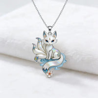Kawaii Kitsune Detailed Necklace