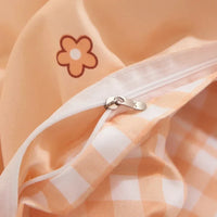 Sweet Peach and Ducky Bedding Set