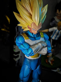 Vegeta Super Saiyan 3 Anime Action Figure, SSJ3 Dragon Ball Z PVC Figurines Statue 33 CM