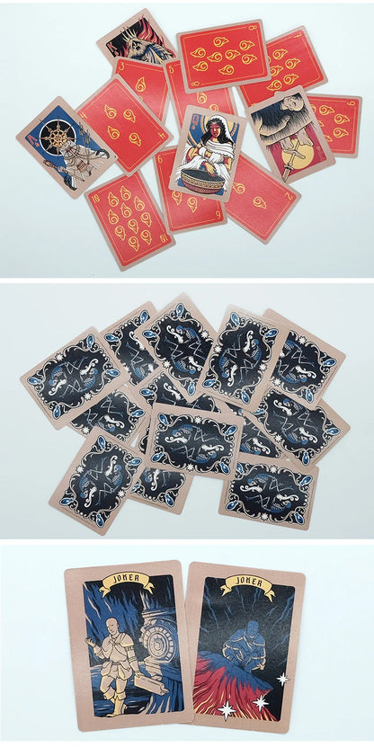 Dark Souls Poker Cards - Deck of 52 Cards Perfect for Playing Poker, Black Jack, Playing Card Games