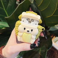 Durian Hedgehog Airpods Case CLOUDANIMESTUDIO