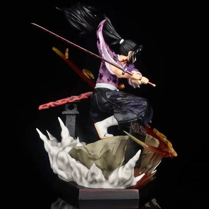 Demon Slayer Kokushibo Anime Action Figure Model Statue Figurine Attack Posture 28 CM
