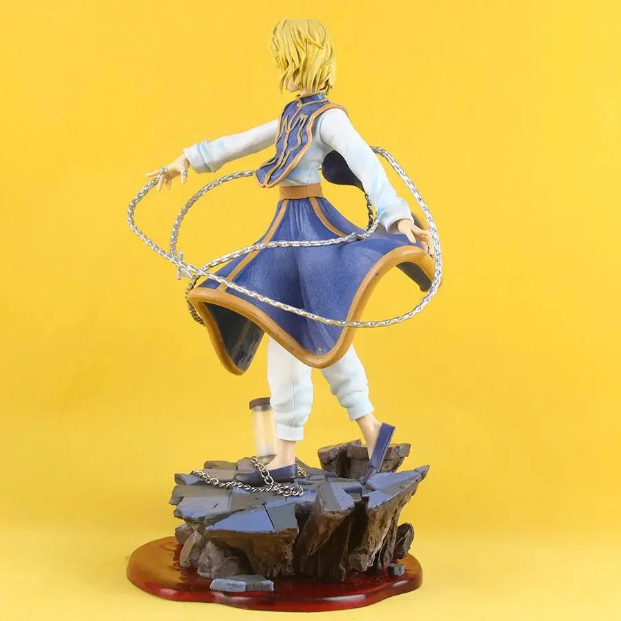 Kurapika Judgment Chains Anime Figure, Hunter x Hunter Figurines Model Statue Collectibles 33 cm