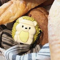 Durian Hedgehog Airpods Case CLOUDANIMESTUDIO