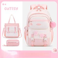 Kawaii Pastel Cutesy Backpack Set