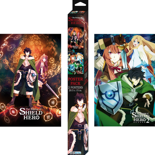The Rising of the Shield Hero Boxed Poster Set