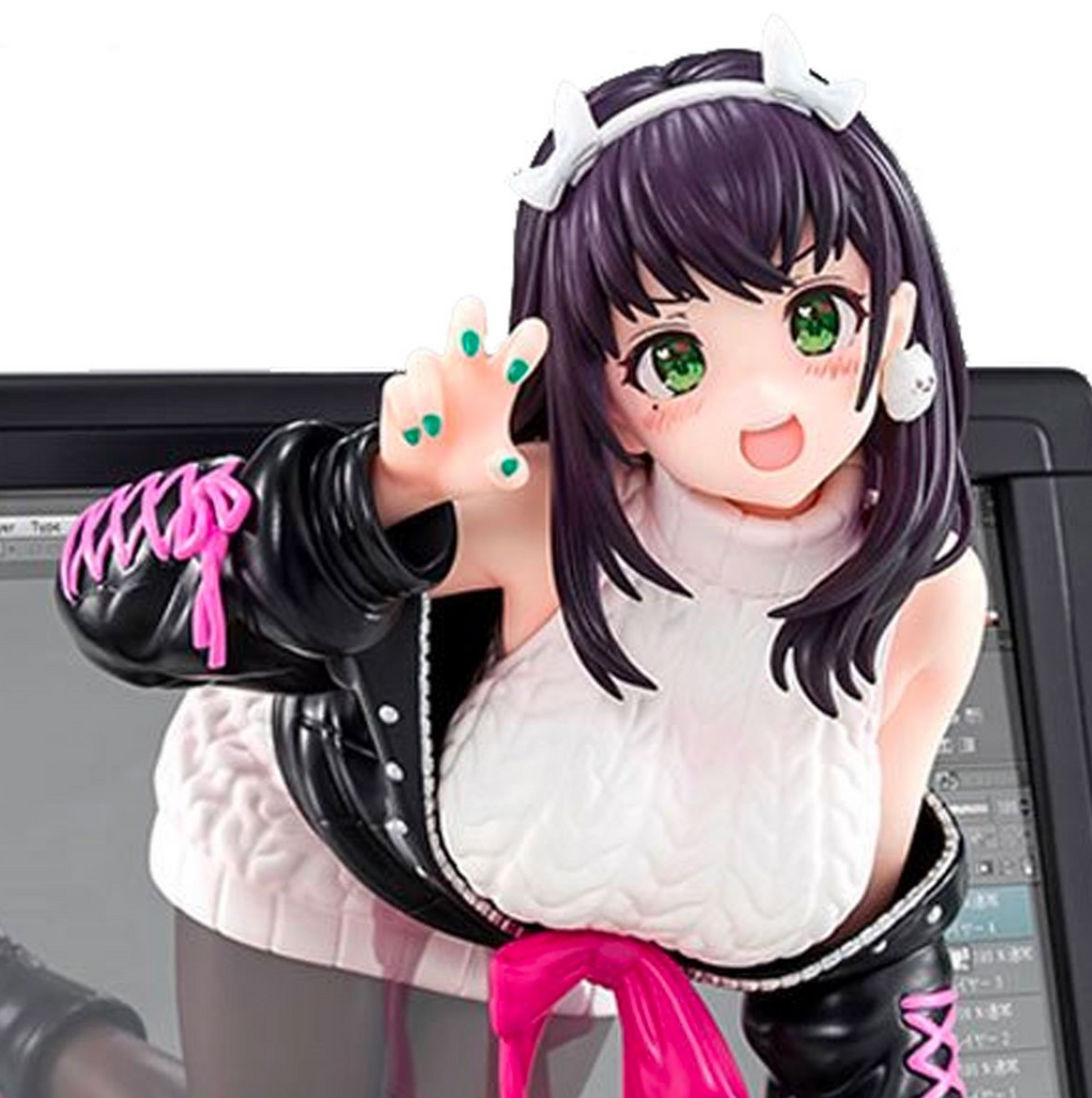 Nishiza-san Illustrated by Nishizawa 5mm 1:6 Scale Statue
