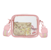 Pokémon Pikachu Number 025 Clear Crossbody Bag and Wallet