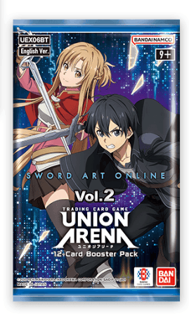 UNION ARENA BOOSTER PACK Sword Art Online Vol.2 [UEX06BT] CLOUDANIMESTUDIO