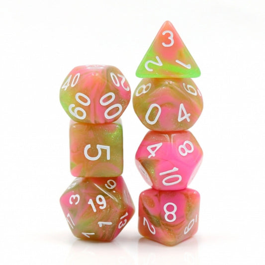 Apple Taffy RPG Dice Set CLOUDANIMESTUDIO