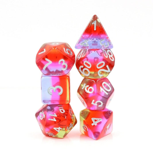 Pomegranate Blossom RPG Dice Set CLOUDANIMESTUDIO