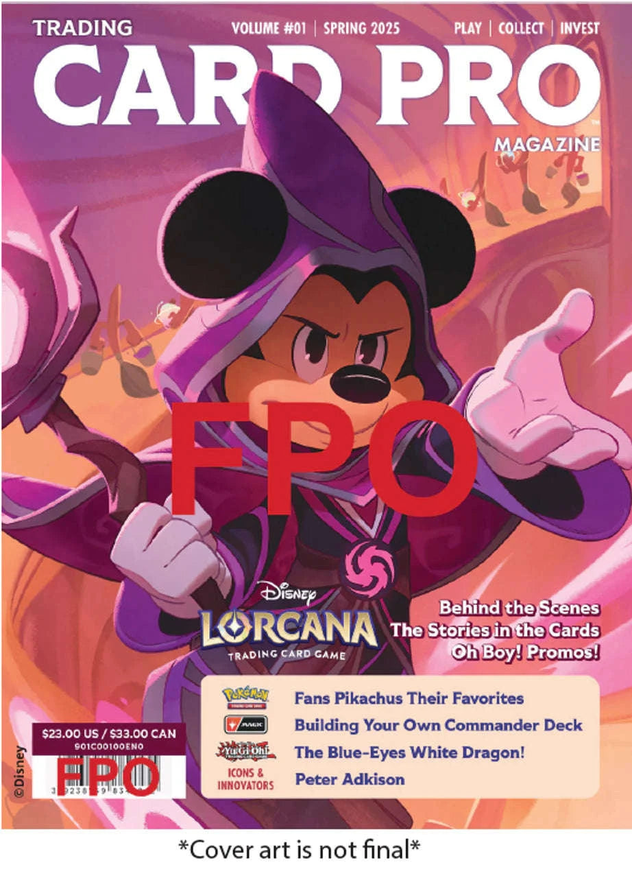 Trading Card Pro Magazine Issue #1 CLOUDANIMESTUDIO