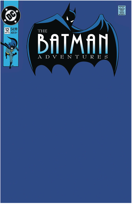 BATMAN ADVENTURES #12 FACSIMILE EDITION CVR D BLANK VAR  (03/12/2025) CLOUDANIMESTUDIO
