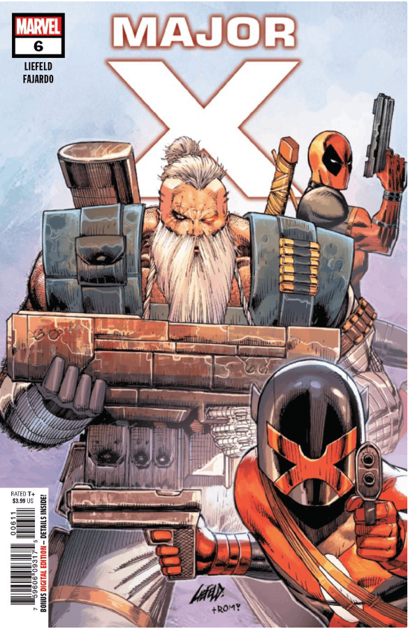 MAJOR X #6 (OF 6) (06/26/2019) CLOUDANIMESTUDIO