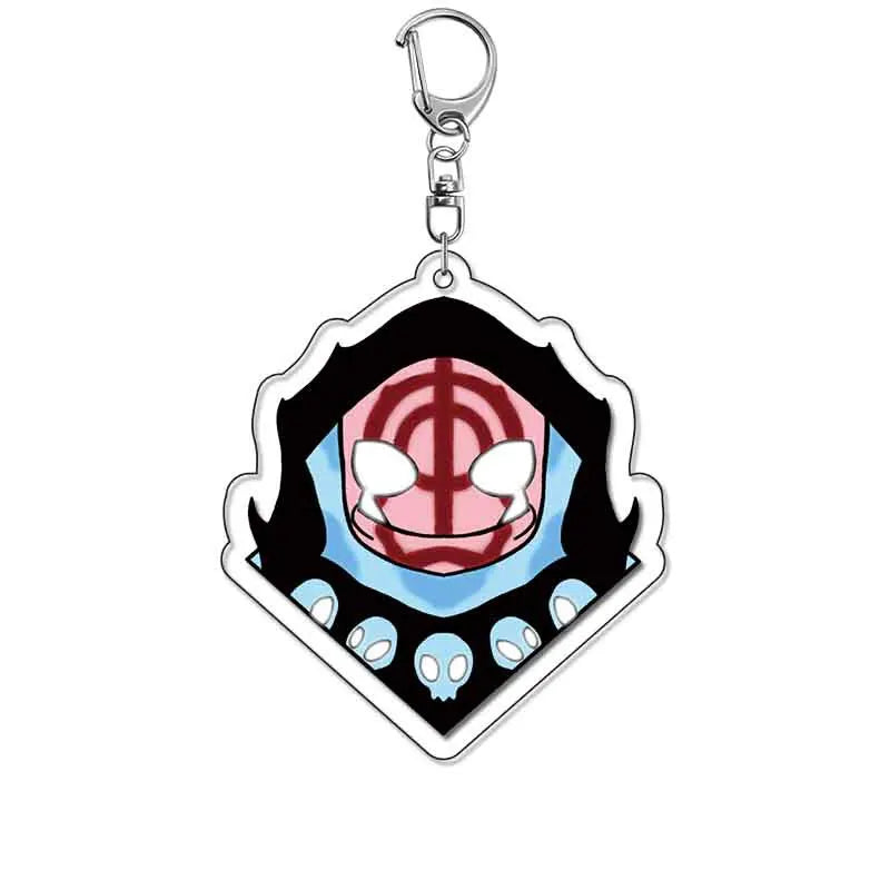 Anime Solo Leveling Acrylic Keychain Shadow Monarch Army Accessories