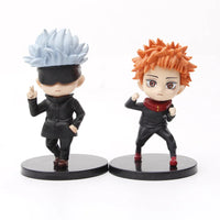 Gojo Satoru Yuji Itadori Megumi Fushiguro Anime Figures, Jujutsu Kaisen 6Pcs Set Figurines