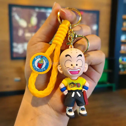 Dragon Ball Z Key Chains Anime Series Car Pendant Keyring Kids Accessories Gifts